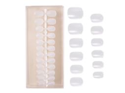 Extensões de Colagem Total e Parcial para Esmalte 504Pcs Feitas de Abs RNEMITERY