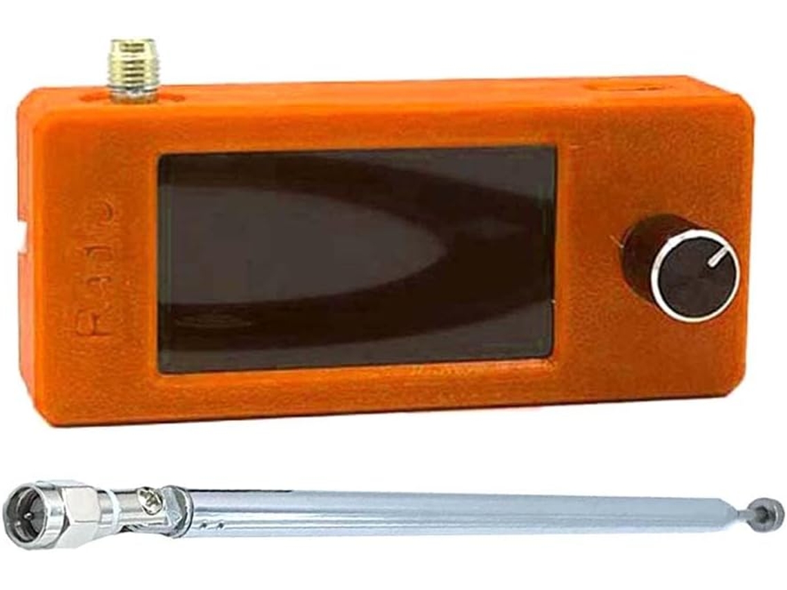 Rádio Portátil de 1,9 Polegadas com Tela Ips, Mini Antena de Bolso e Receptor. SFUSHOS