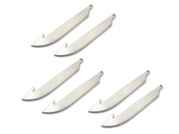 6 Replacement Blades For The Outdor Edge Drop Point 350 Outdoor Edge