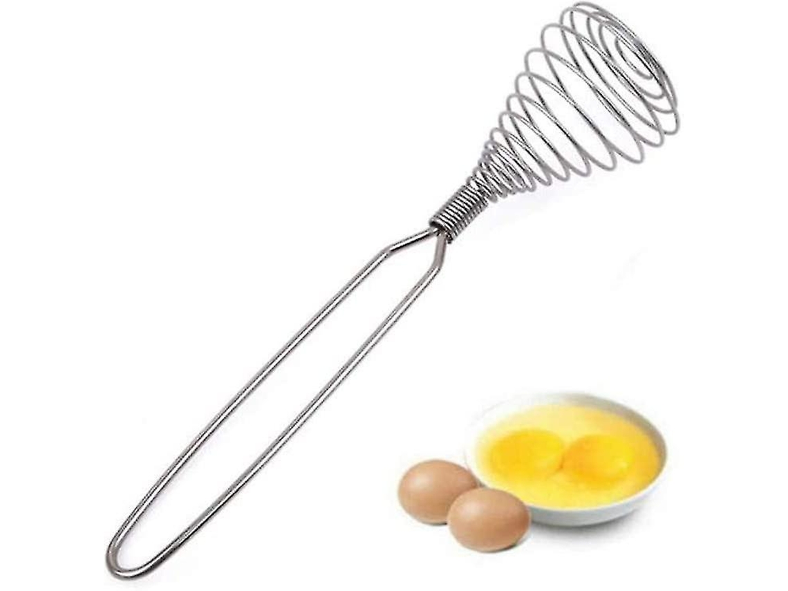 Whisk de Resorte Francés Mini, 8.67 Polegadas de Acero Inoxidable, Batidor Manual para Huevos, Crema Y Harina, Herramienta de Cocina
