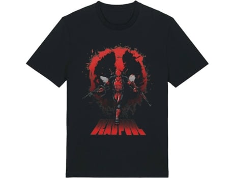 T-Shirt Marvel DEADPOOL - Guns - (Tamanho: S)
