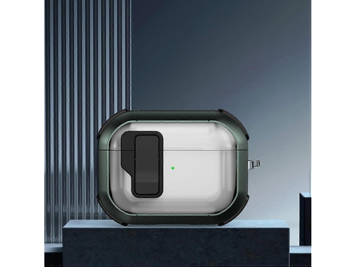 Estojo Protetor Thunder Clear Para Fones De Ouvido Sem Fio Com Interruptor Magnético Para Airpods Pro