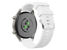 Pulseira De Silicone Sarjada Para Relógio, 20 Mm