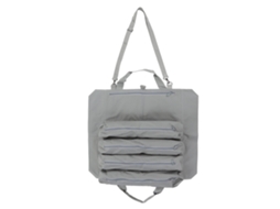Saco Axilar de Couro de Palha para Mulher com Grande Capacidade Branco S/MARCA
