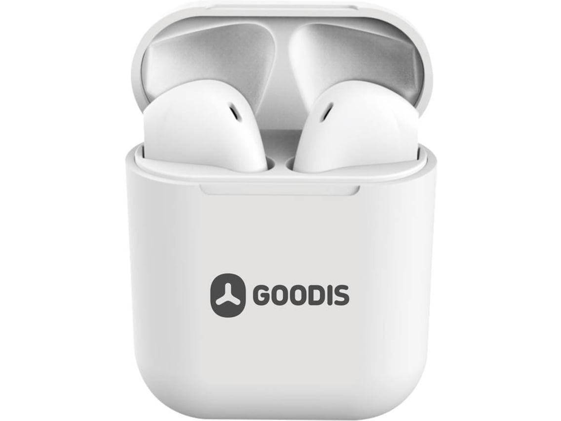 Auriculares Bluetooth True Wireless GOODIS (Outlet Grade A - In Ear - Microfone - Branco)