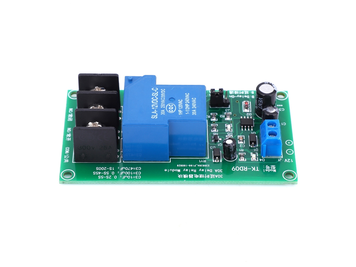 Módulo Relé Atraso Precisão Interruptor Elétrico 12v Dc