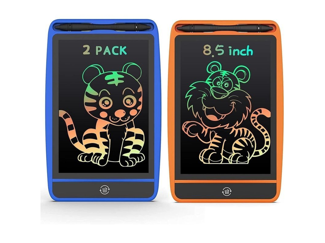 Tableta De Escrita Lcd Para Crianças Pizarra Apagável De Grafite Painel Eletrônico Colorido De Desenho