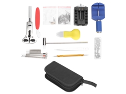 Kit Profissional Para Reparo De Relógios Com Abertura De Tampa E Troca De Bateria