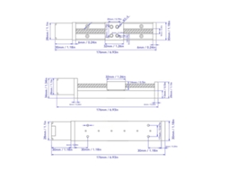 Laxiscreed Mesa De Deslizamento Linear De 150mm De Alta Precisão Com Liga De Material