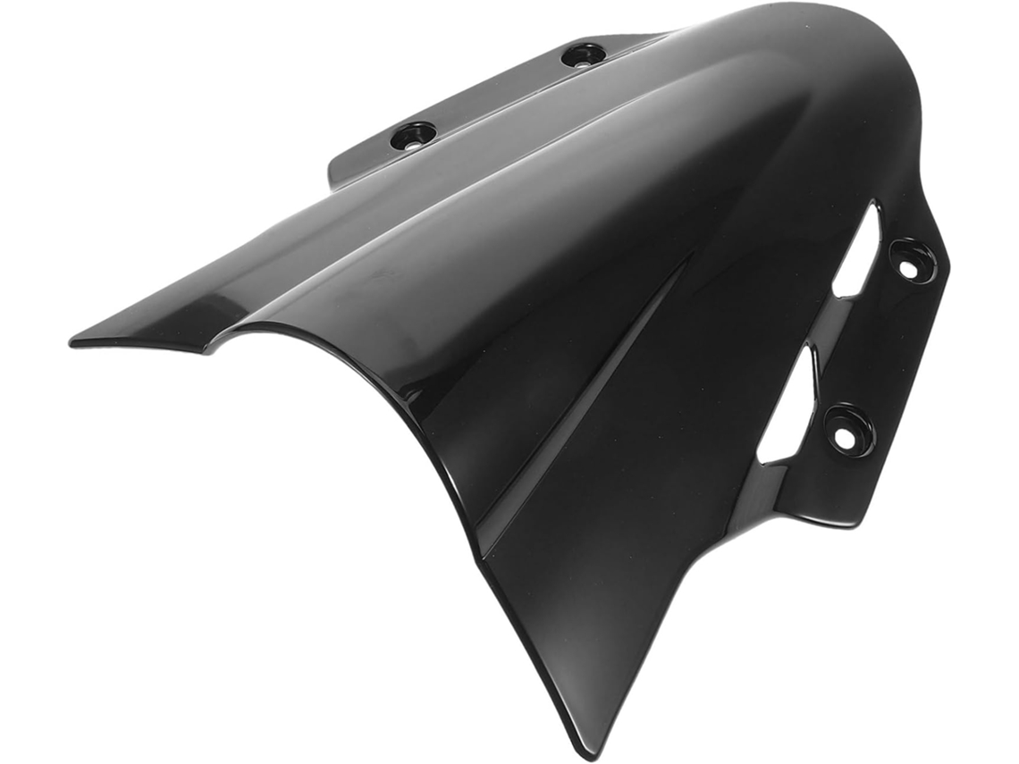 Defletor De Vento Preto Para Para-brisa, Acessório De Fácil Instalação.