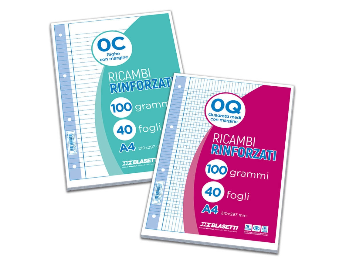 Blasetti 5444 papel milimetrado A4 100 g/m² 40 folhas