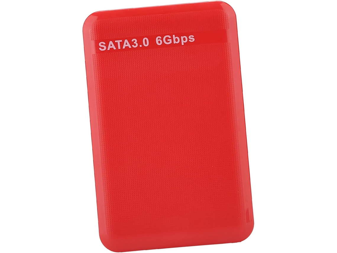 Gabinete Rígido Usb 3.0 6gbps De 2,5 Polegadas Iii, Ferramenta De Troca Uasp Ssd Hdd Mobile Vermelha