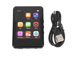 Reprodutor MP3 Portátil com Tela Tática 2.8 Polegadas, Alto-falante, Bluetooth e Podômetro X5