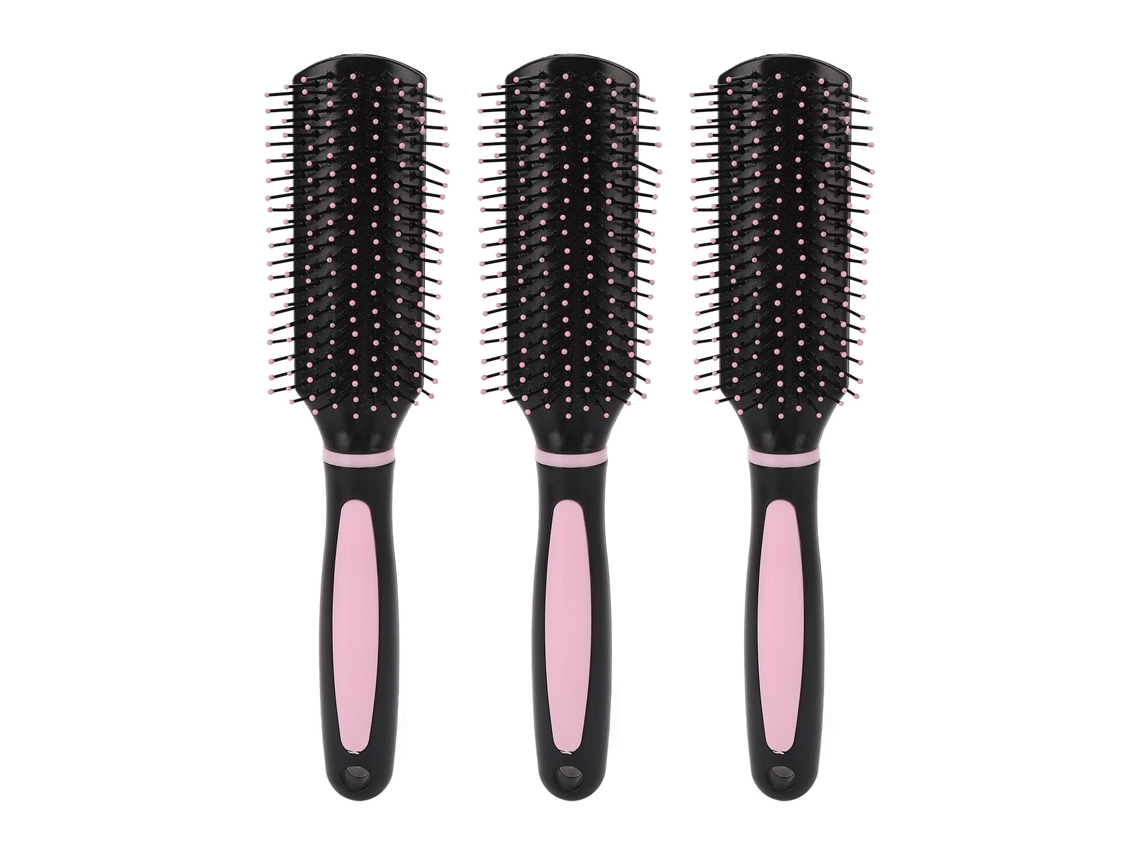 Pente De Cabelo Para Massagear O Couro Cabeludo Anti-estático Sem Emaranhar Dentes Arredondados Para Homens E Mulheres
