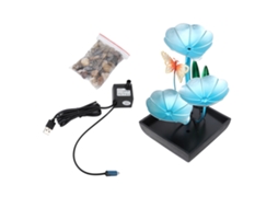 Fonte àgua Usb Com Iluminação Led Fontaine De Table