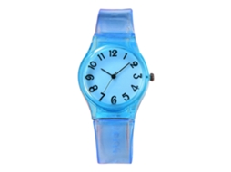 Relógio de Pulso Fashion Estudante de Quartzo Cor Céu Azul Xr3364 Simples