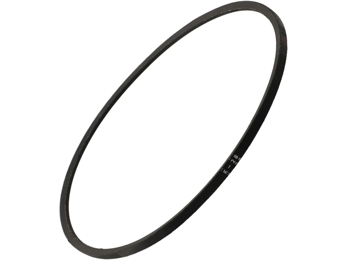 Correia trapezoidal reforçada K 28 para motores industriais, substituta resistente ao desgaste da Boa.