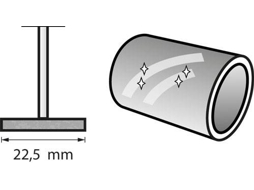 Disco de polir de 22,5 mm BOSCH Mpx4 425 Acess para Polir