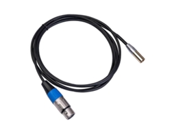 Cabo Xlr para Xlr para Mini Câmera 4k e Mini Microfones de 0,3 M TAISHENGDA