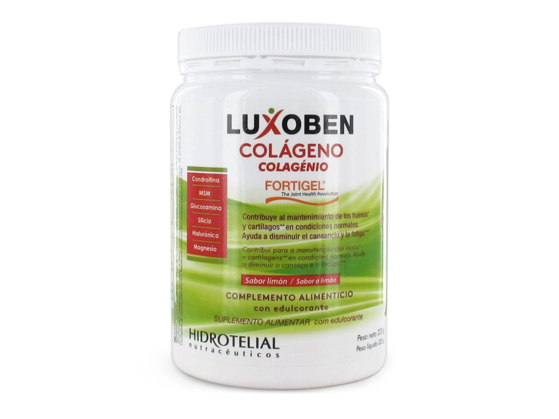 Suplemento Alimentar HIDROTELIAL Luxoben Colageno Bote 221G