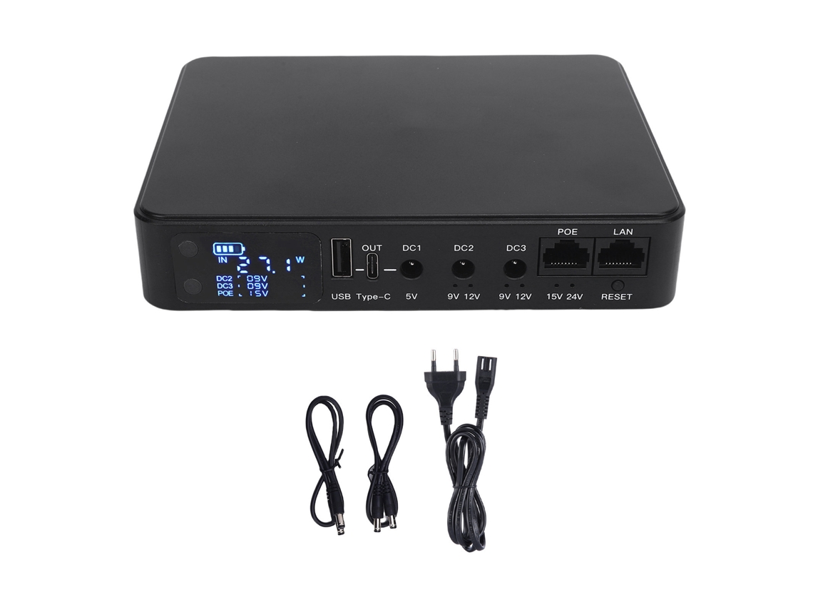 UPS bateria backup 9000mah mini Dc YURU