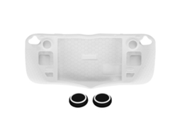 Capa Protetora de Silicone Espessa e Resistente a Impactos para Console de Jogos Steam Deck, na Cor Bege CHABERLU