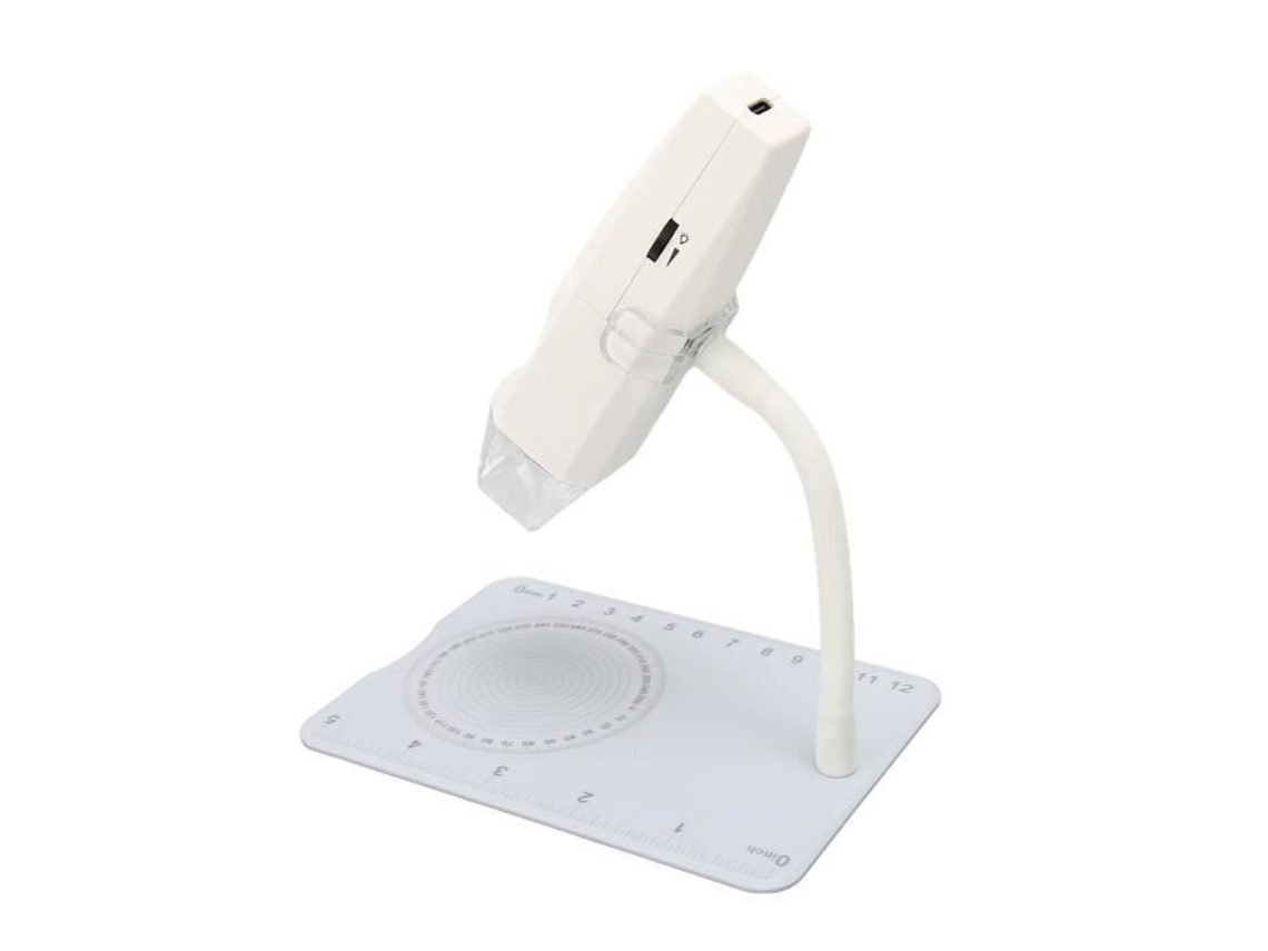 HURRISE Microscópio Digital Usb Microscópio Digital Wire Ampliação de 50X a 1000X Pacote de Microscópios de Computador Portátil