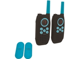 Walkie Talkies Lexibook Pretos Alcance De 5 Km Função De Comunicação Individual E Em Grupo Brilvibera