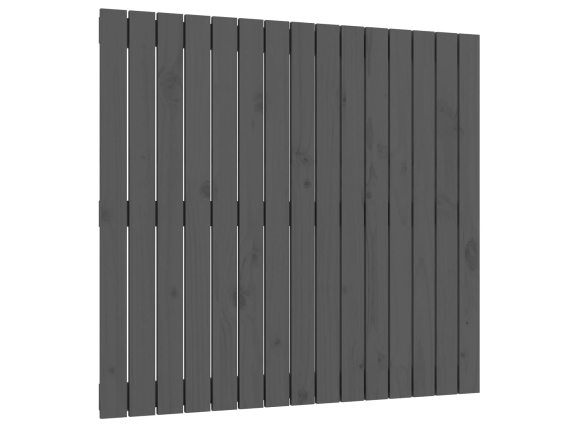 Wall Headboard, Wall Headboards Vidaxl Cinzeto Madeira De Pinho (95.5 X 90 Cm)