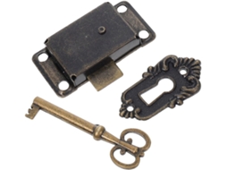 Fechadura De Ferragem Para Cômoda Com Design Em Metal Antigo E Estilo