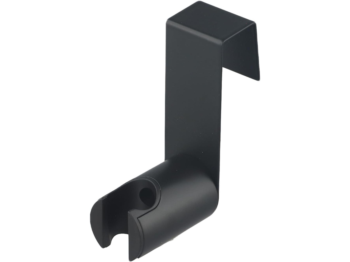 Suporte Para Ducha Higiênica Em Aço Inoxidável – Preto Manual, Design De Montagem Dupla Acabamento Atraente Para Parede