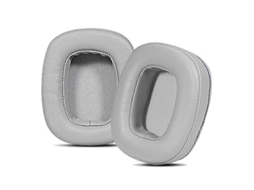 1 Par De Almofadas De Substituição De Couro Proteico Para G5 / G50 / G35 / G3 Couro Proteico Para G5 Cinza