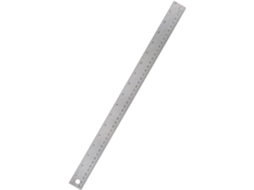 Lurelia Régua De Marcenaria Em Aço Inoxidável 45cm Com Base De Cortiça Para Marcenaria