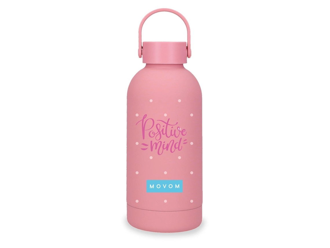 Garrafa Térmica 350ml. Movom Block Rosa