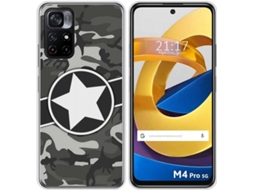 Capa Xiaomi POCO M4 Pro 5G TUMUNDOSMARTPHONE Camuflagem 02 Multicor