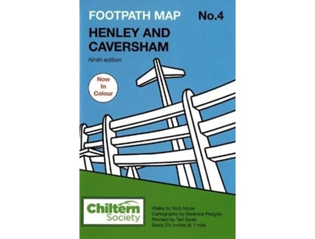 Livro Footpath Map No. 4 Henley And Caversham De Nick Moon (inglês)