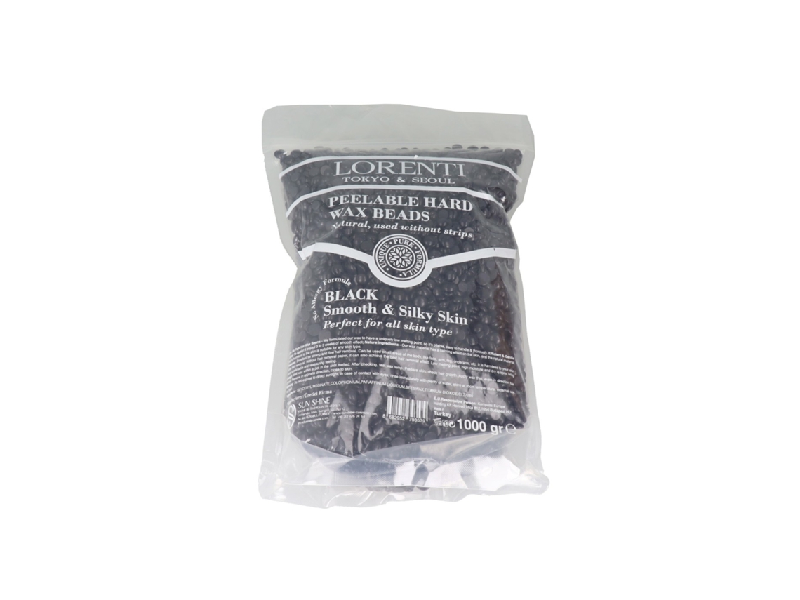 Cabelo Perlas De Cera Depilatoria 1000 Ml Carbono Lorenti