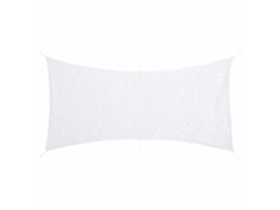 Vidaxl Rede De Camuflagem Com Saco De Arrumação 506x279 Cm Branco