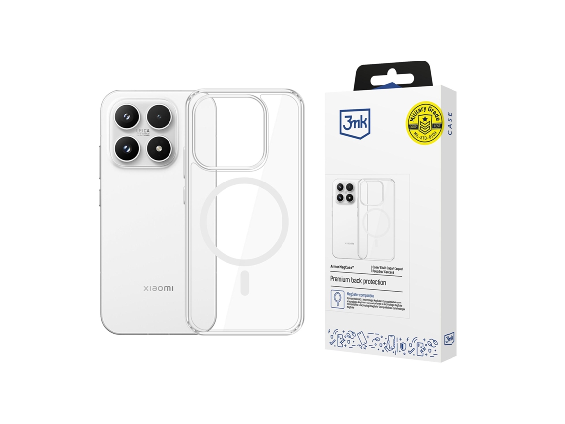 Capa Magnética 3mk Armor Magcase Para Xiaomi 17 Com Proteção Antirriscos.