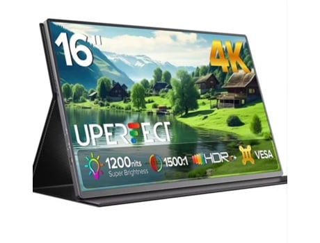 Monitor Portátil Perfeito De 16 Polegadas E 4k Uperfect
