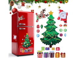Ímã De Geladeira Natalino Cabilock, Ímã De Árvore Natal, Acessórios De Geladeira Natalinos Desenho Animado, Decorações