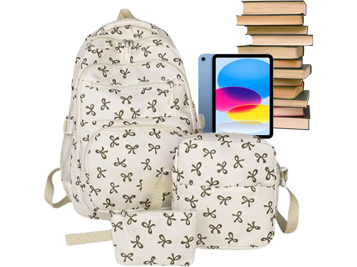 Mochila Feminina Elegante com La o Charmosa e Espa Osa Ideal para Cidade Trabalho Avi Universidade Atividades Ao Ar VAYOTOY
