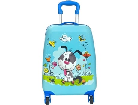 Mala De Cabine Rígida Unissexo Les Sacs De Krlot Maleta Acrílico Azul (5.5 Cm)