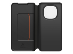 Capa Aba Note Alça para Xiaomi Redmi Note 14 Pro 4G XIAOMI Acrílico Preto
