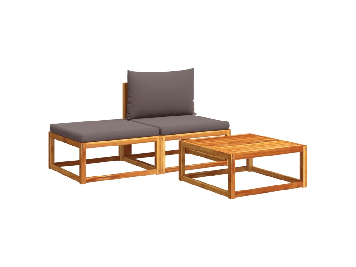 Garden Sofa Set, Garden Sofa Sets Vidaxl Marrom Madeira De Acácia (n/a)