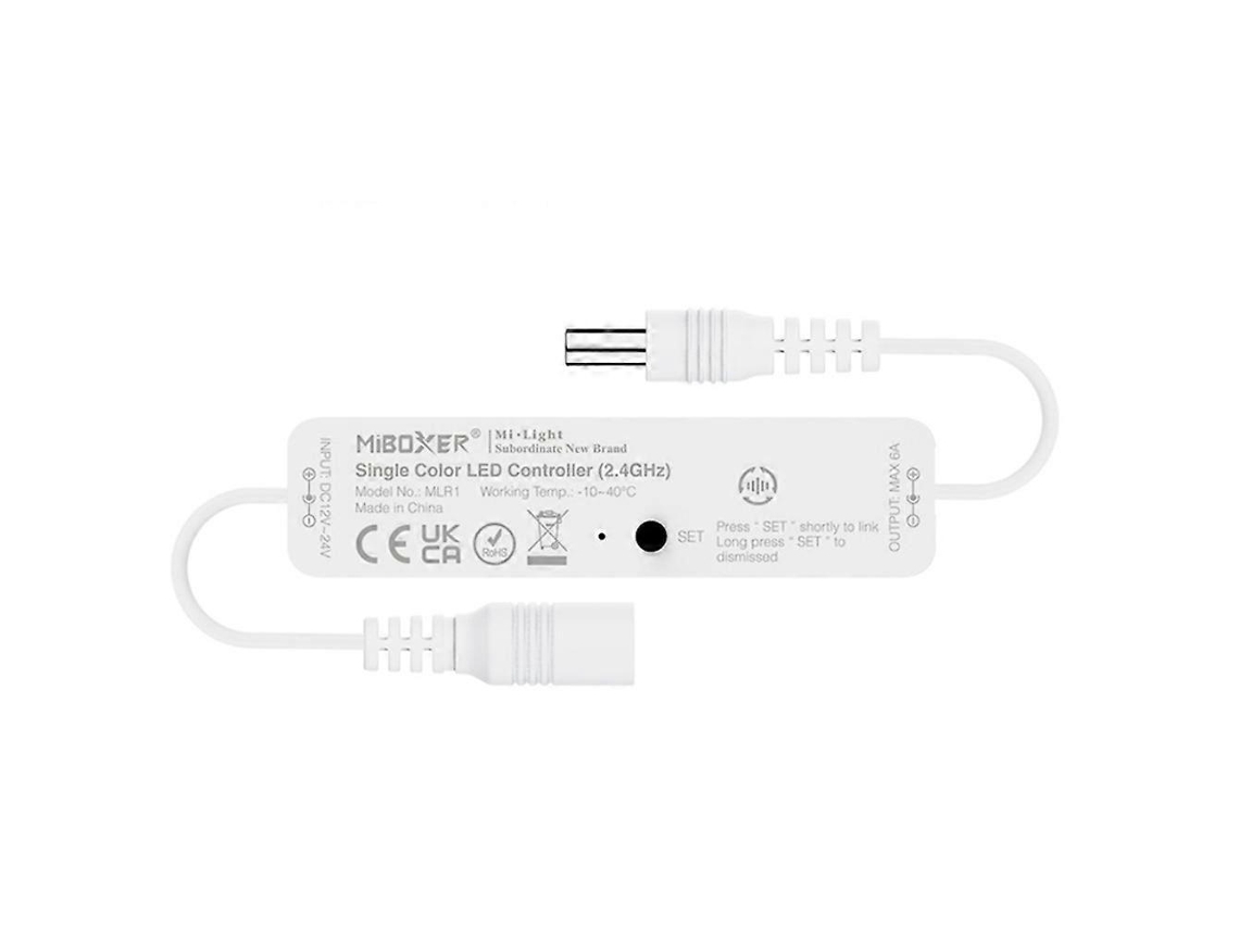 Comando À Distância Para Mlr2miboxer Mlr1 Dc12-24v Mini 2.4ghz Rf Sem Fios Tuya App Dim Single Color Led Strip Luz