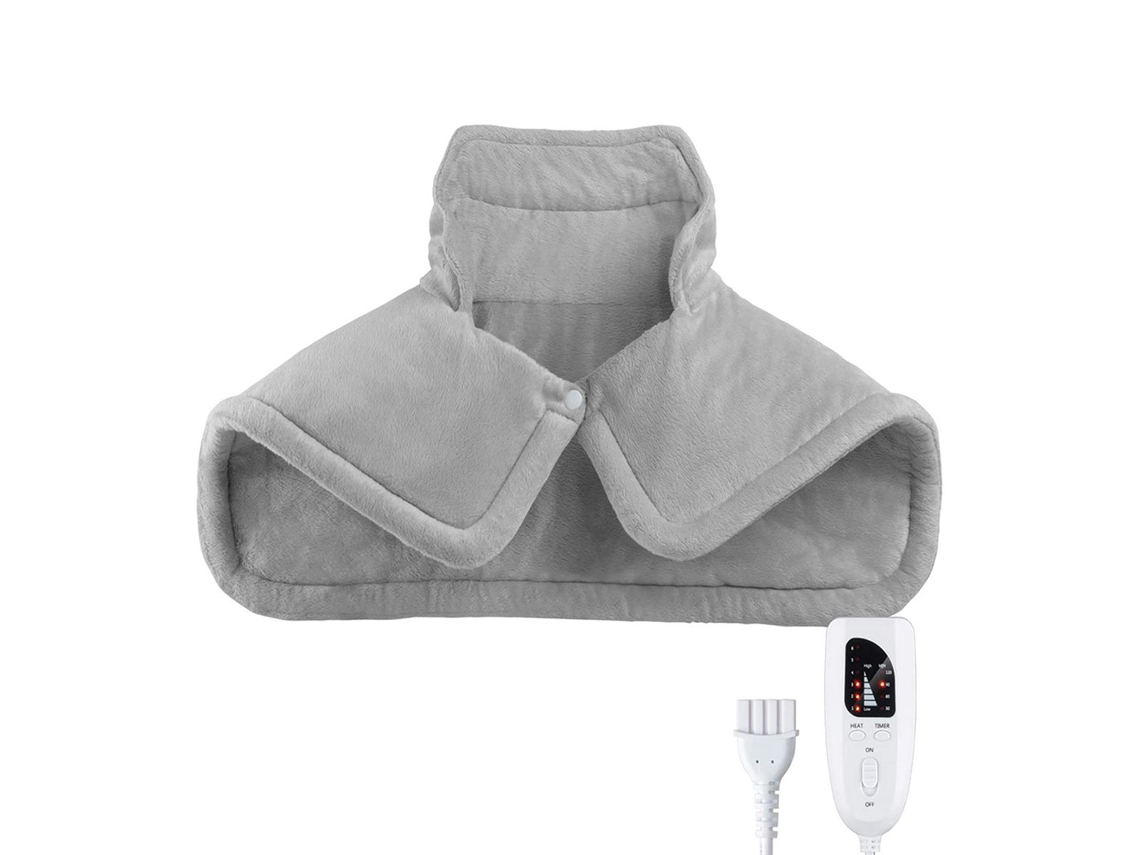 Xale aquecido elétrico, mini aquecedor de inverno, para abdômen, pernas e cintura, 230 V, certificado CE STELASPLEN
