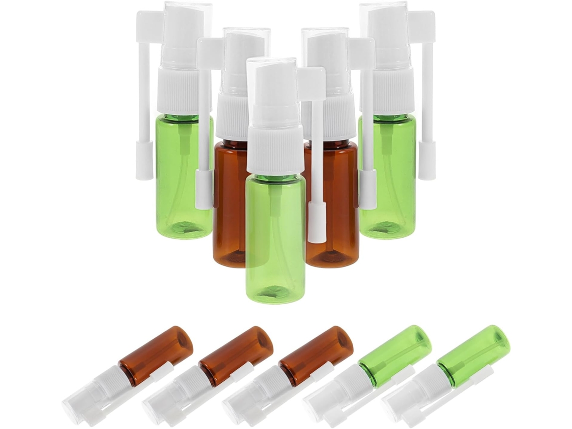 Conjunto De 10 Frascos De Spray Recarregáveis, Pacote Vazio Para Líquidos.