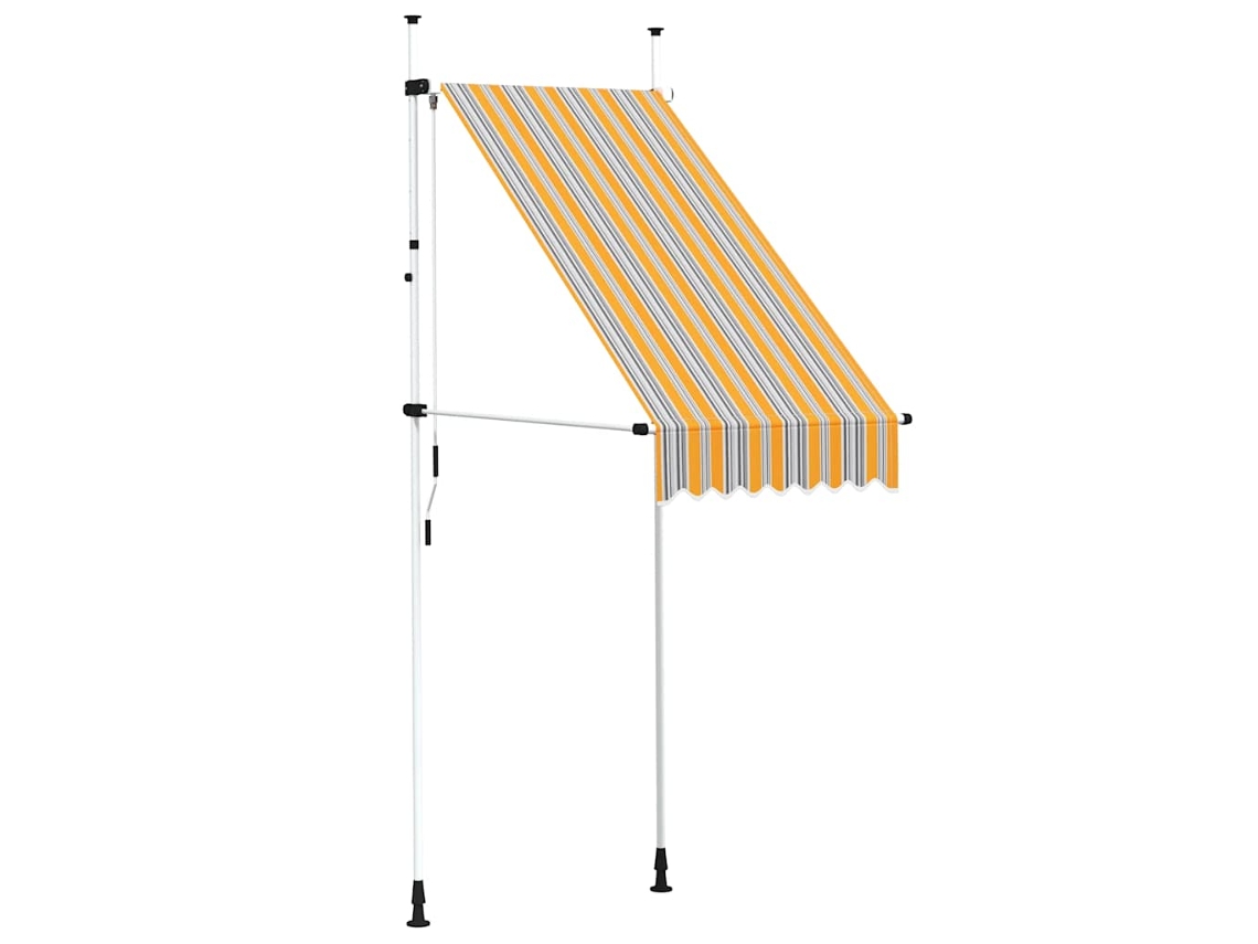 Retractable Awning, Retractable Awnings Vidaxl Multicolor Tecido (n/a)
