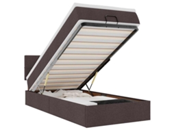 Ottoman Bed, Ottoman Beds Vidaxl Cinzeto Tecido (90 X 200 Cm)